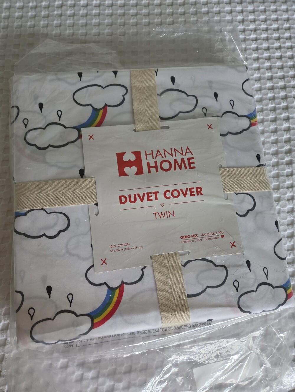 Hanna Andersson Rainbow Duvet Cover